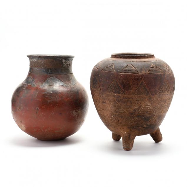 two-african-pottery-vessels