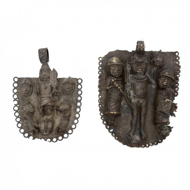 two-benin-bronze-ancestor-plaques