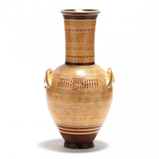 museum-reproduction-of-a-celebrated-greek-geometric-amphora