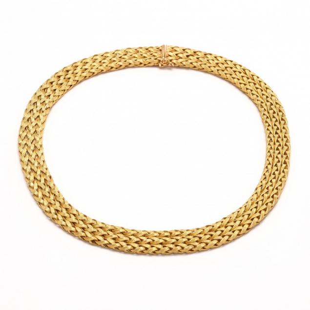 18kt-gold-woven-necklace-marchisio
