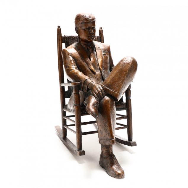 cypriot-bronze-of-john-f-kennedy-relaxing-in-his-celebrated-rocking-chair