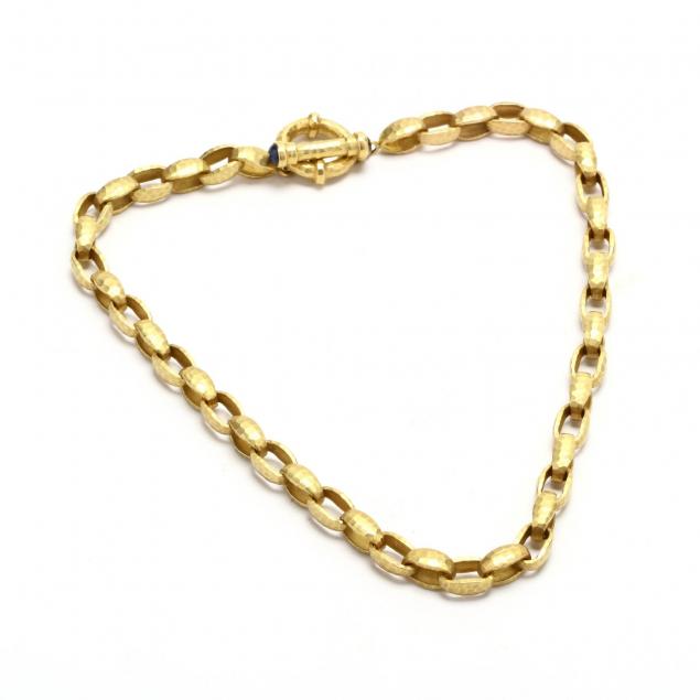 14kt-gold-and-sapphire-link-necklace