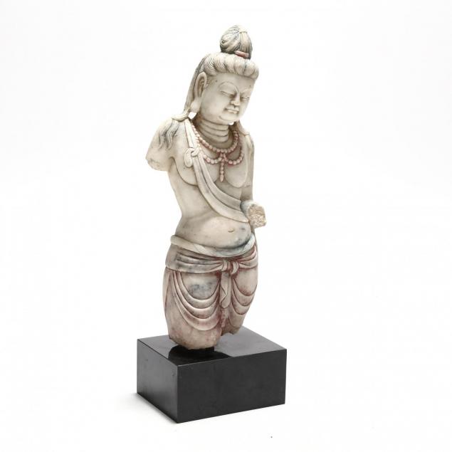 a-marble-bodhisattva-statue
