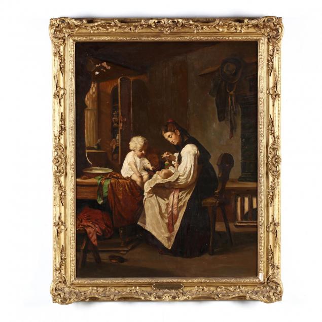 casimir-van-den-daele-belgian-1818-1880-i-bedtime-i