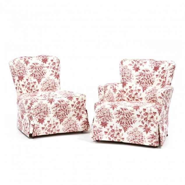 two-vintage-over-upholstered-chairs