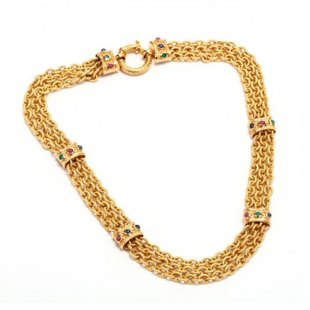 18kt-gold-and-gem-set-necklace-girovi