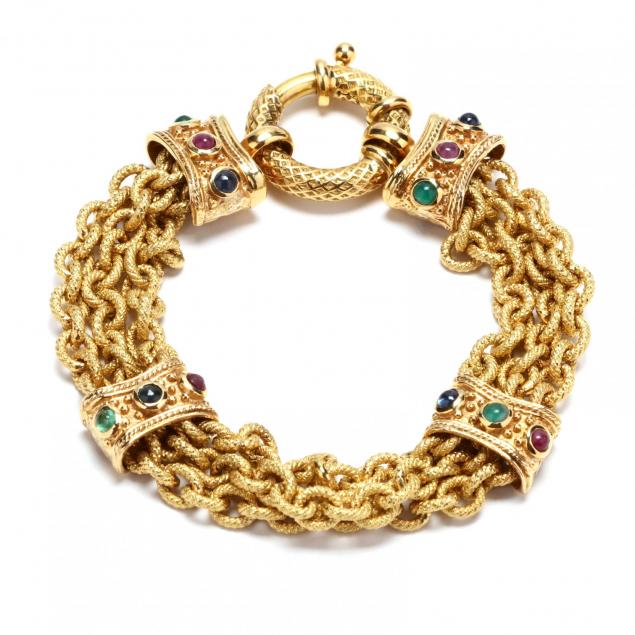 18kt-gold-and-gem-set-bracelet-girovi