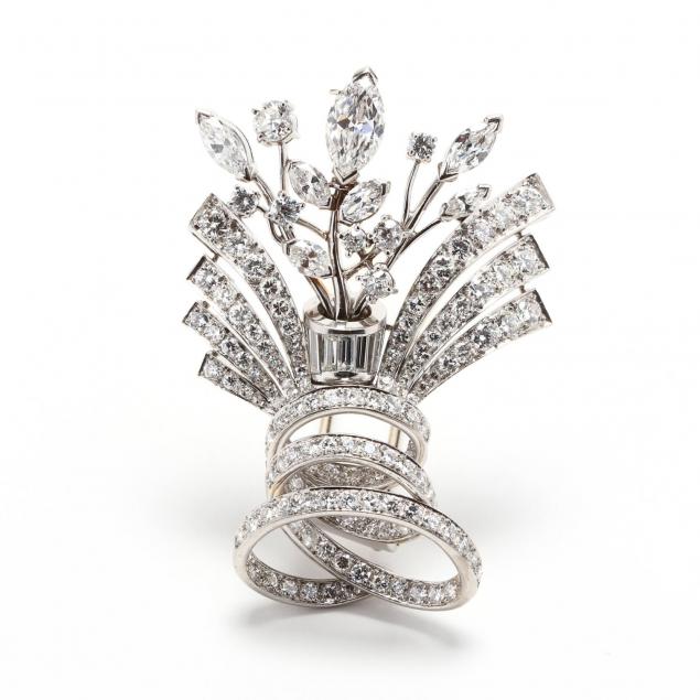 vintage-platinum-and-diamond-brooch