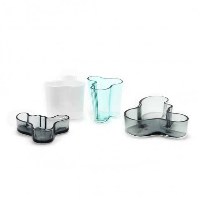 alvar-aalto-finnish-1898-1976-four-pieces-of-i-savoy-i-art-glass