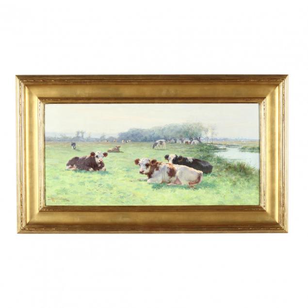 henry-singlewood-bisbing-pa-france-1849-1933-cows-in-sunlit-meadow