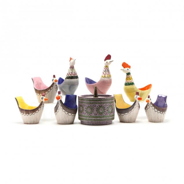 bitosi-set-of-eight-bird-form-serving-bowls-and-lidded-jar