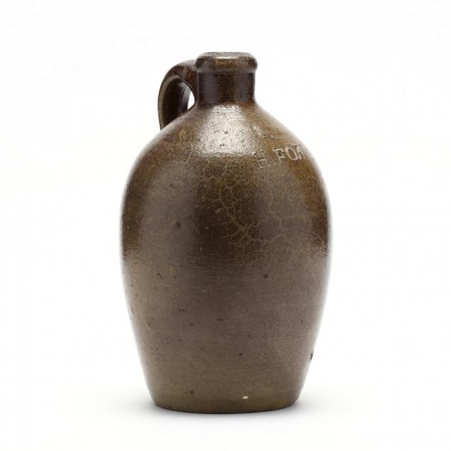 nc-pottery-jug-himer-fox-chatham-county-1826-1909