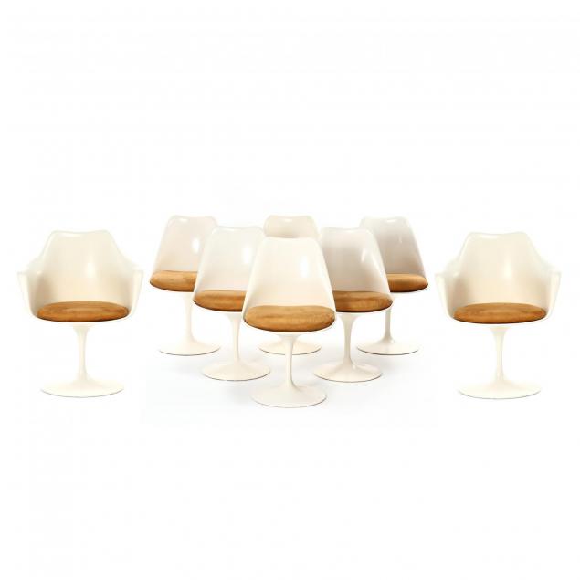 eero-saarinen-finnish-american-1910-1961-set-of-eight-tulip-chairs