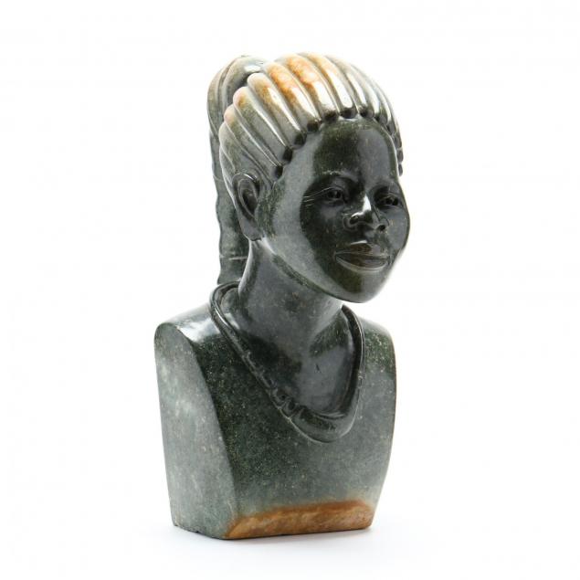 a-large-african-shona-stone-carved-bust-of-a-woman