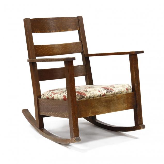 limbert-mission-oak-rocking-chair