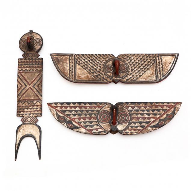 three-african-bwa-plank-masks-burkina-faso