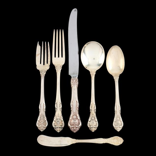 gorham-king-edward-sterling-silver-flatware-service