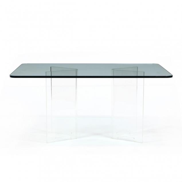 vintage-lucite-and-glass-dining-table