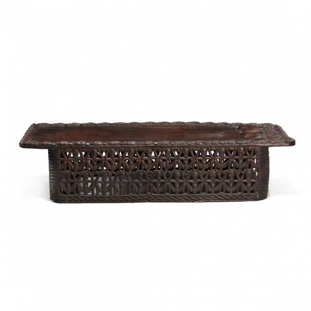 ornate-african-carved-bamileke-bed