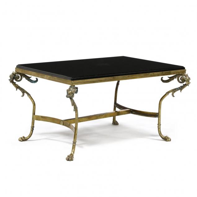 italian-regency-style-brass-and-granite-coffee-table