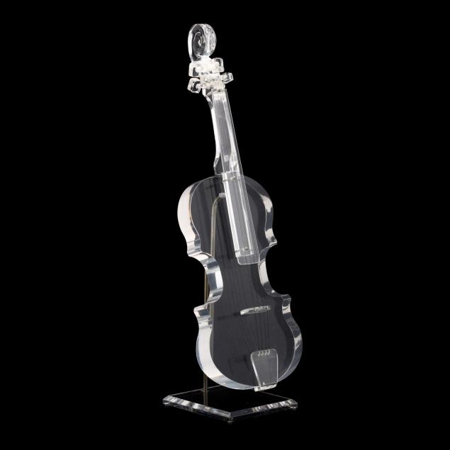 eugene-brignola-lucite-sculpture-of-a-violin