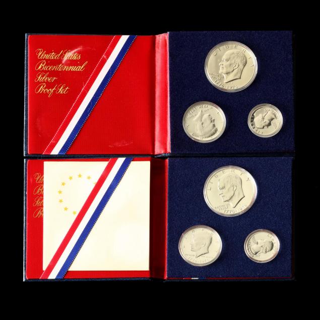 two-three-piece-bicentennial-silver-proof-sets