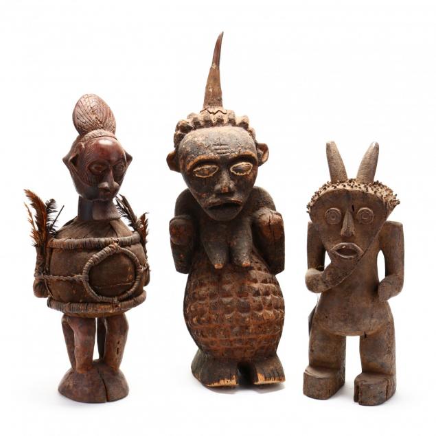 three-west-african-carved-wood-figures