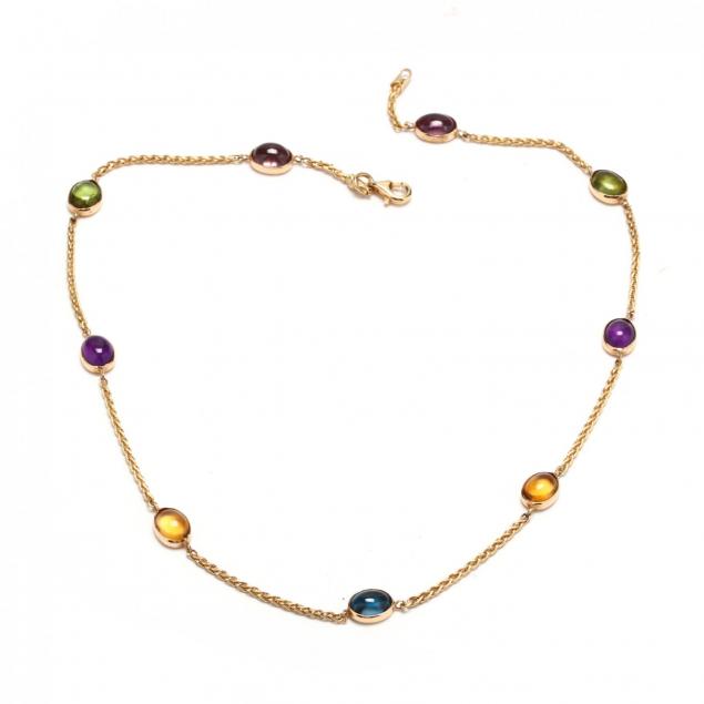 18kt-gold-multi-gemstone-necklace