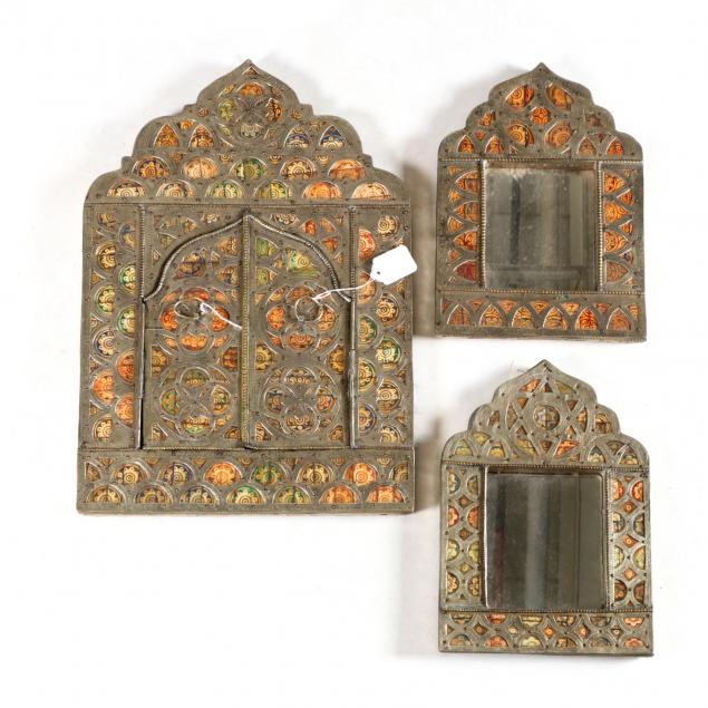 three-moroccan-tabernacle-wall-mirrors