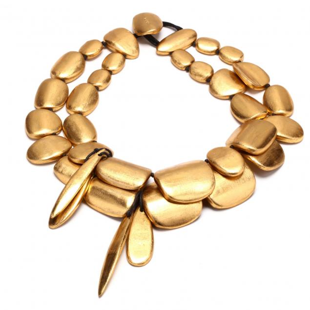 gold-tone-wood-bead-necklace-monies