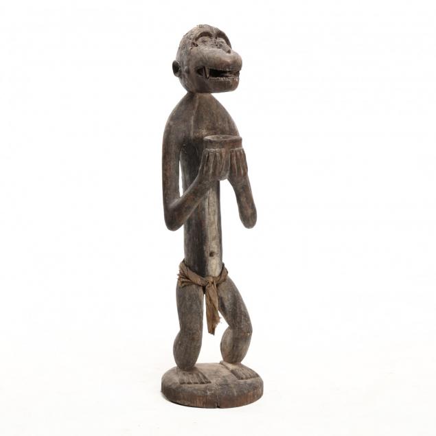 large-african-carved-baule-monkey-offering-figure