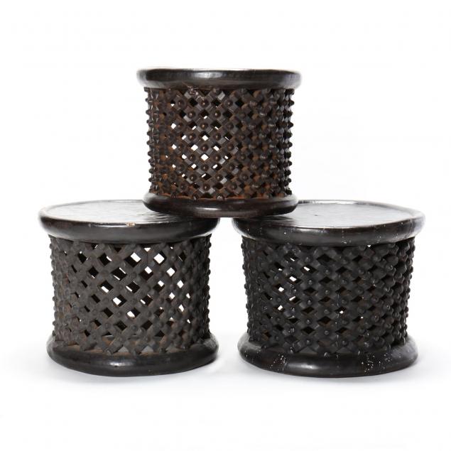 three-graduated-bamileke-king-stools