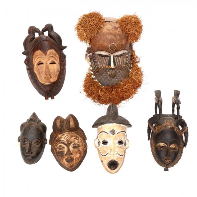 six-african-tribal-masks