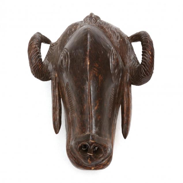 large-african-guro-water-buffalo-mask
