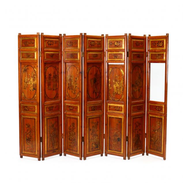 chinese-seven-panel-diminutive-floor-screen