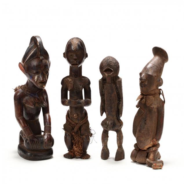four-african-figures