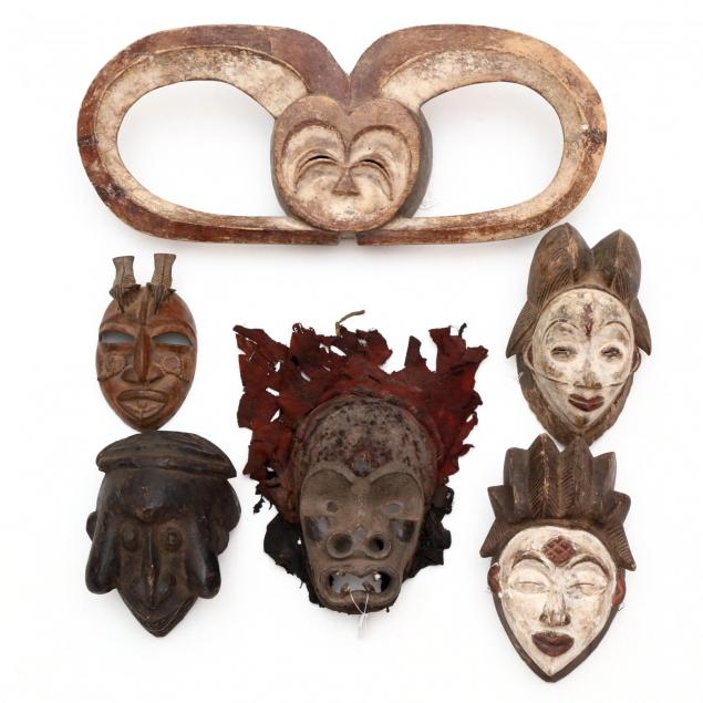 six-african-tribal-masks