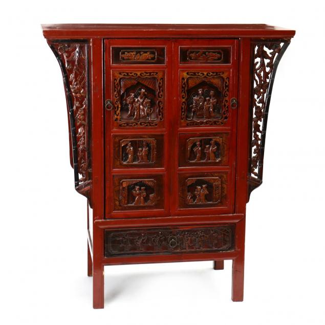 chinese-carved-and-lacquered-bar-cabinet