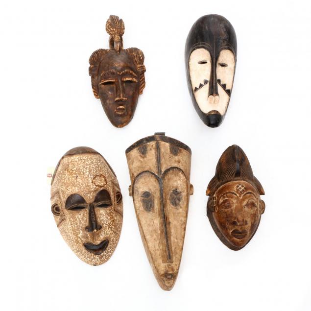 five-african-tribal-masks