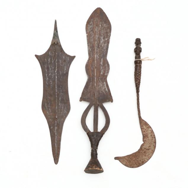 three-pieces-of-african-currency-blades