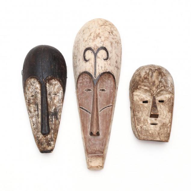 three-african-fang-tribal-masks