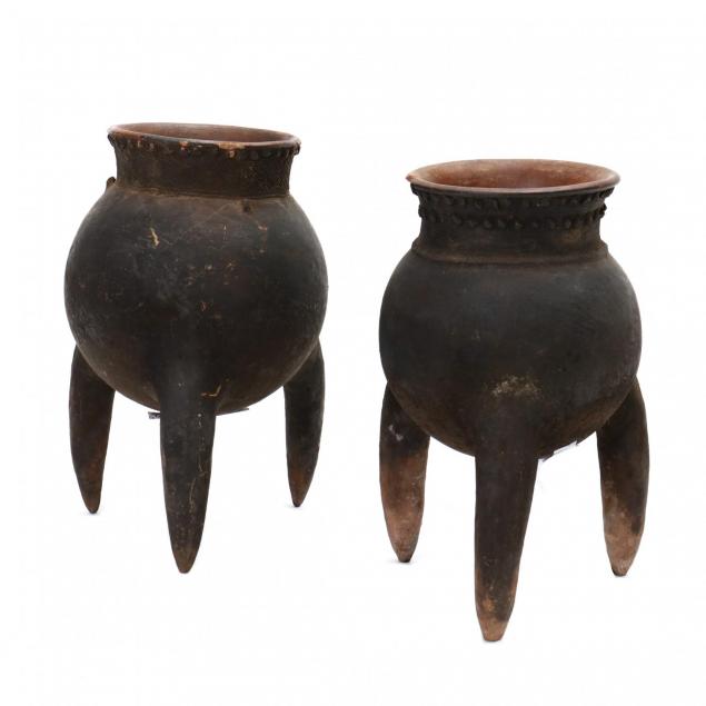 two-yoruba-three-legged-medicine-pots
