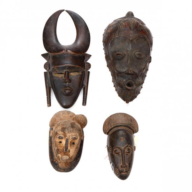 four-west-african-tribal-masks
