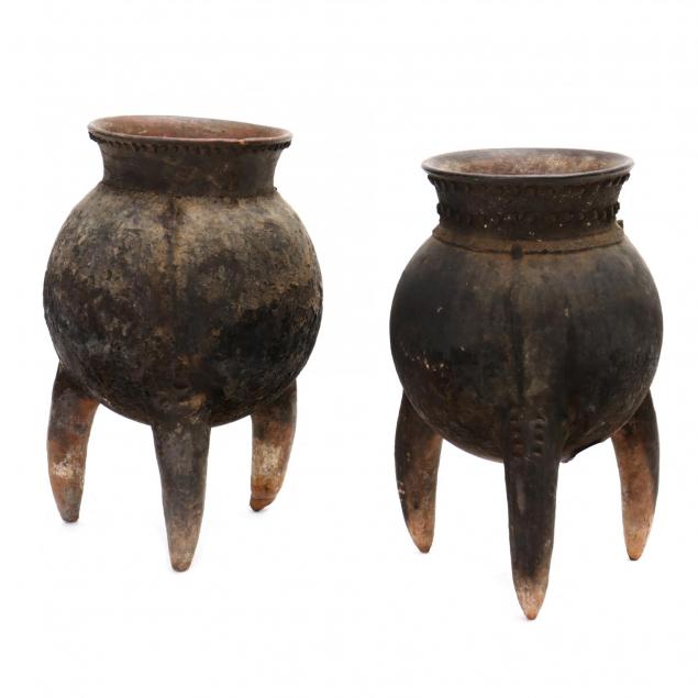 two-yoruba-three-legged-medicine-pots