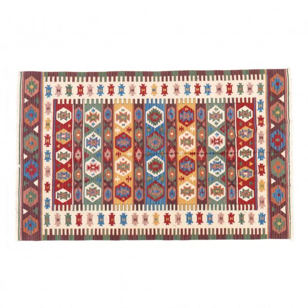 contemporary-shirvan-kilim-area-rug-5-ft-x-8-ft