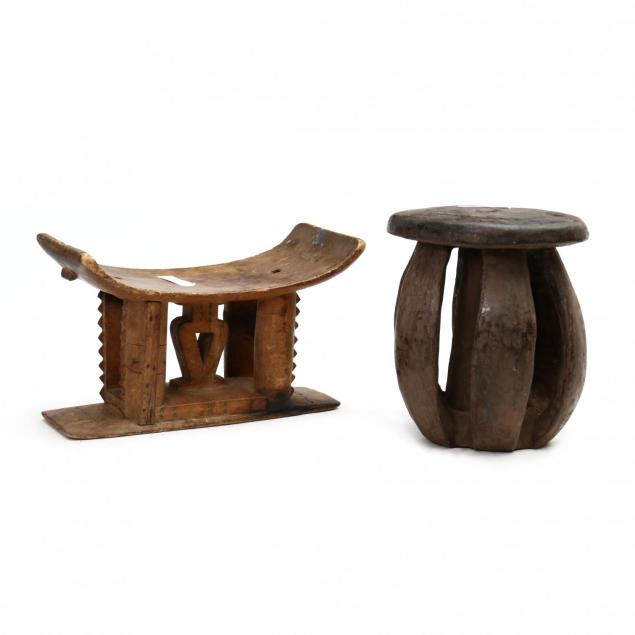 two-carved-african-stools-one-baga-and-one-ashanti