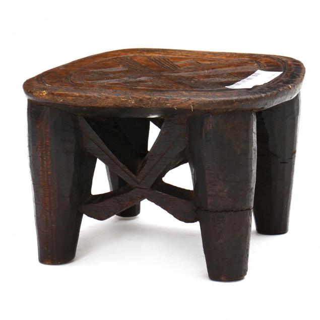 african-nupe-carved-wood-stool