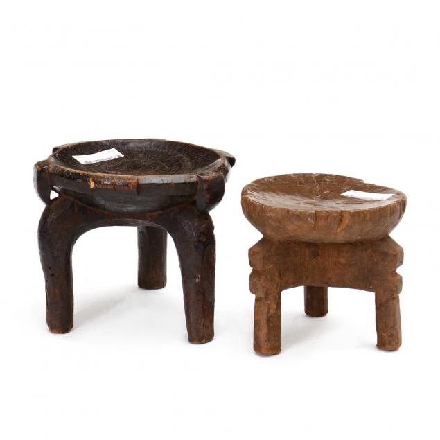 two-african-carved-wood-hehe-stools