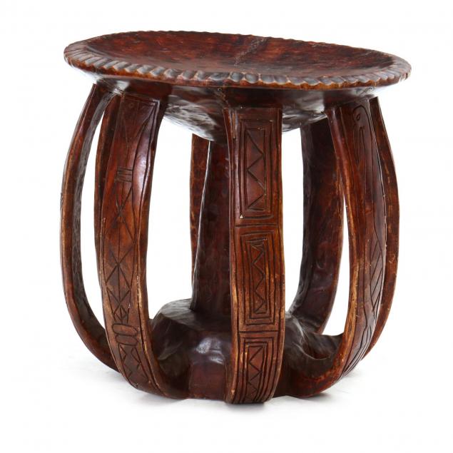 large-african-carved-wood-iconic-utilitarian-table