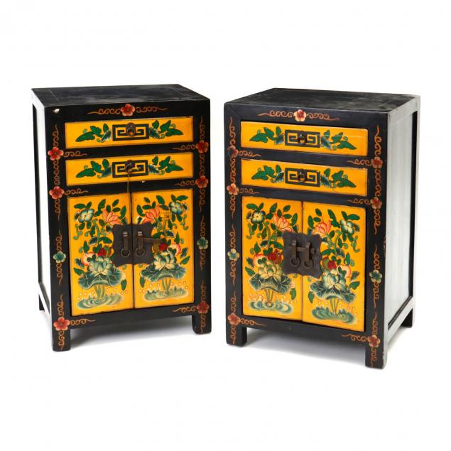 a-pair-of-chinese-paint-decorated-cabinets